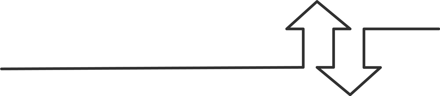 Two linear arrows up down icon – Royalty-Free Vector | VectorStock