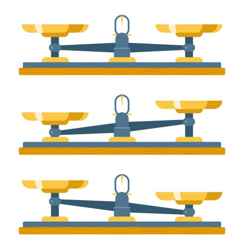 Balance Scales - Justice & Equality Vector Image