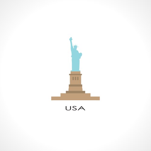 Liberty Statue - Iconic Symbol Vector Image
