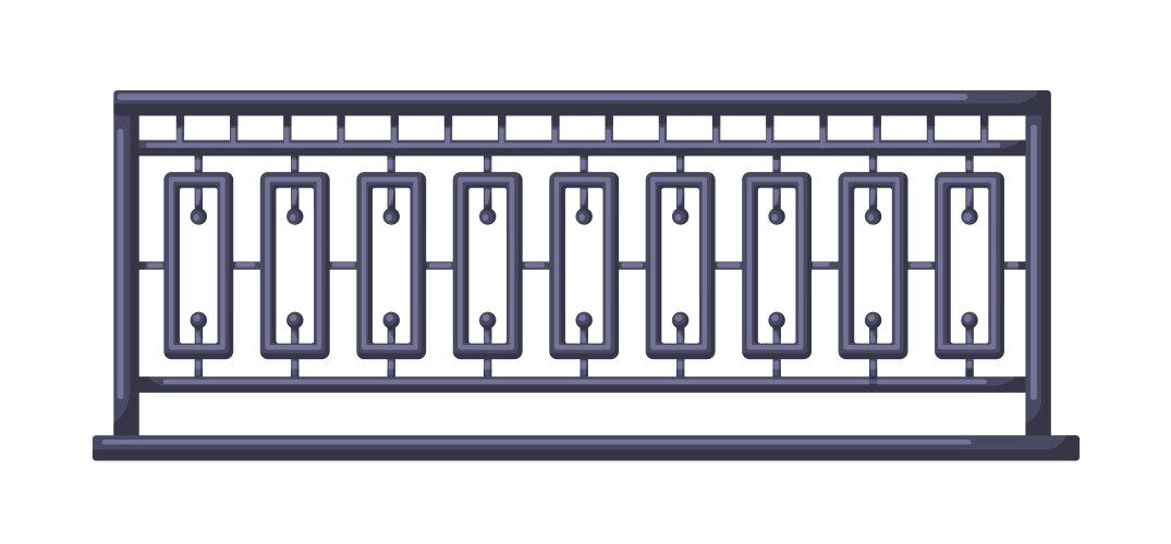 Balcony Railing Steel Vector Images (over 310)