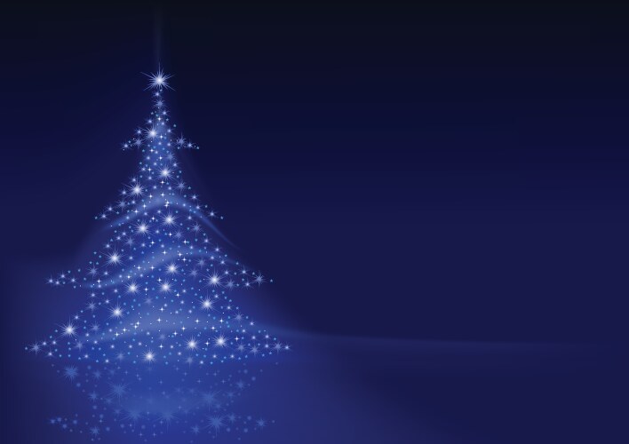 Abstract christmas tree Royalty Free Vector Image