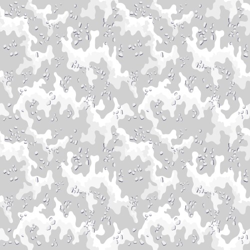 Snowflake camouflage seamless pattern Royalty Free Vector