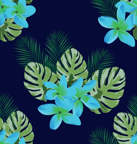Tropical elements Royalty Free Vector Image - VectorStock