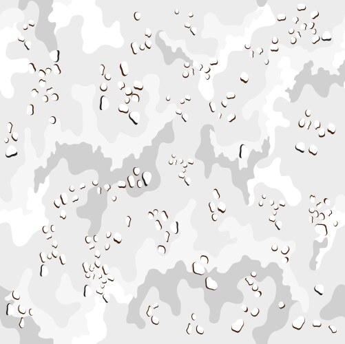 Pale gray military camouflage seamless pattern Vector Image