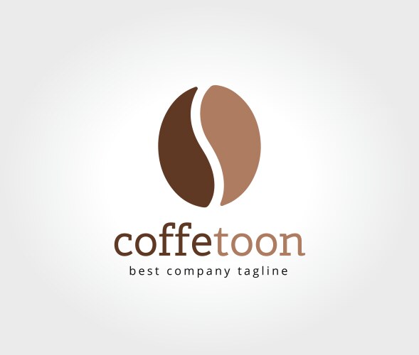 Coffee Break Logo Concept Vector Image