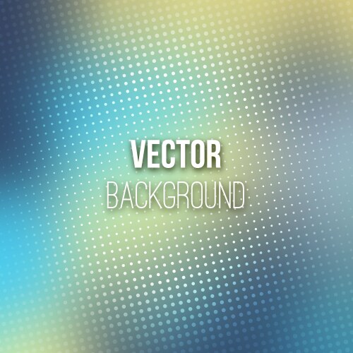 Creative blue halftone background Royalty Free Vector Image