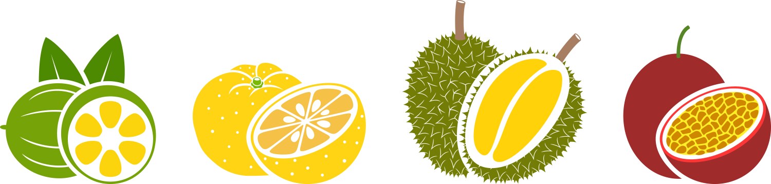 Passion fruit Royalty Free Vector Image - VectorStock