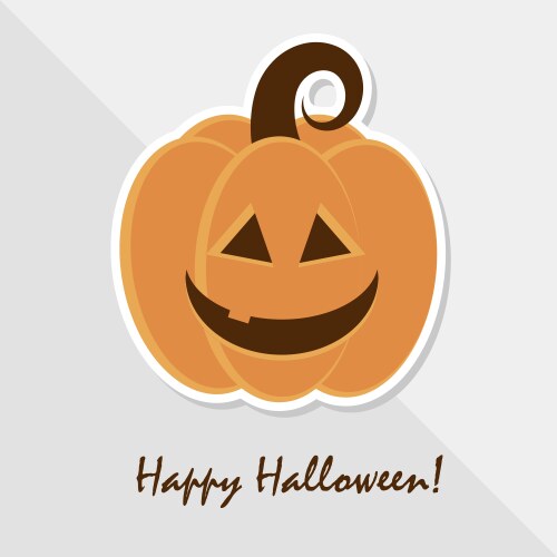 Halloween Pumpkin Vector Image