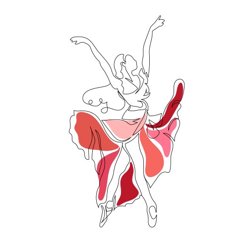 Dancer Line Drawing Vector Images (over 2,200)