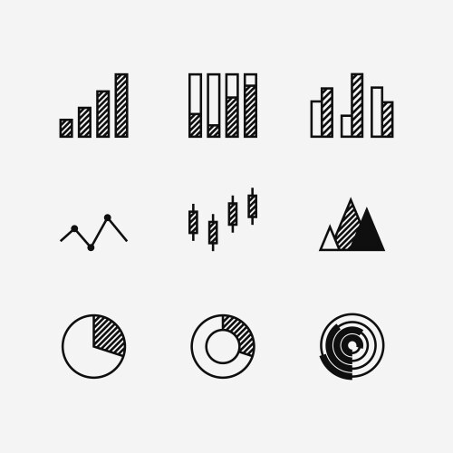 Polar diagram Royalty Free Vector Image - VectorStock