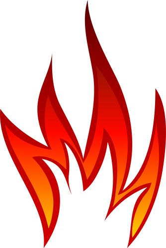 A flame logo Royalty Free Vector Image - VectorStock