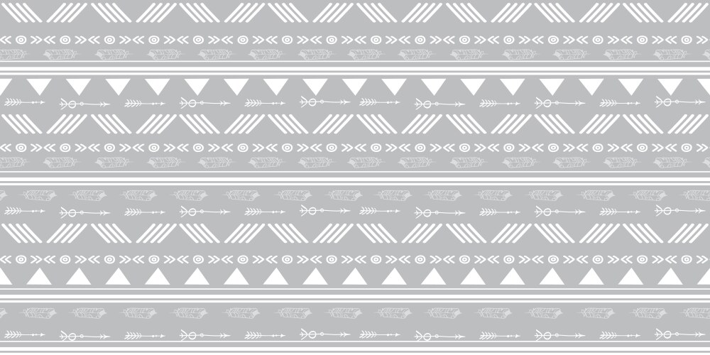 Pastel tribal abstract seamless repeat pattern Vector Image