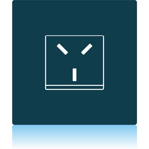 israel electrical socket icon vector image