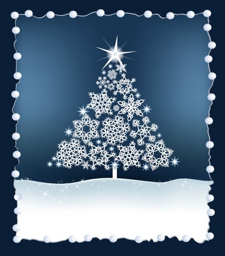 Christmas tree Royalty Free Vector Image - VectorStock