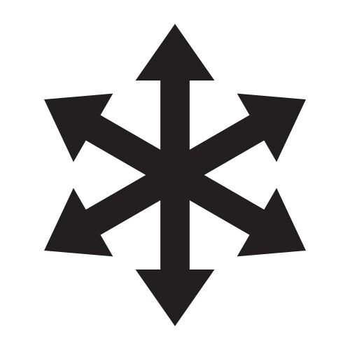 Arrow icon direction pointer symbols Royalty Free Vector