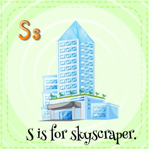 Skyscraper vector image