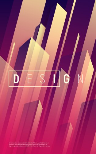 Abstract dynamic geometric background vector image