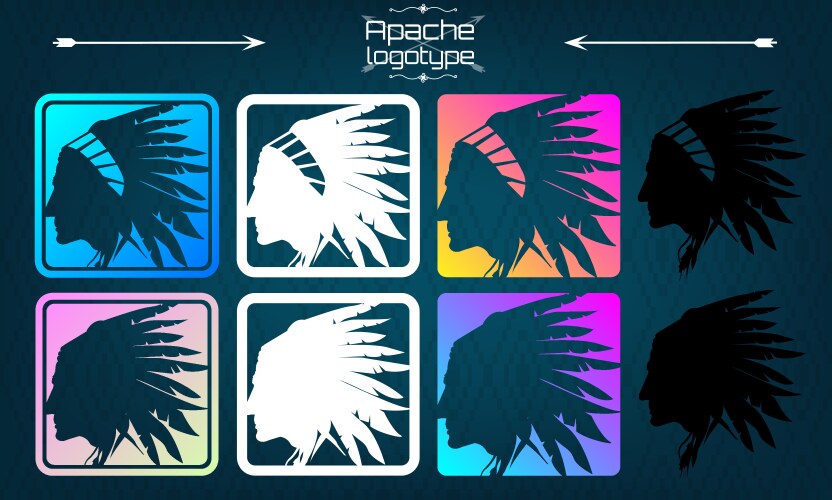 Apache Feather Logo Apache Vector Hi Res Stock Photography And Images