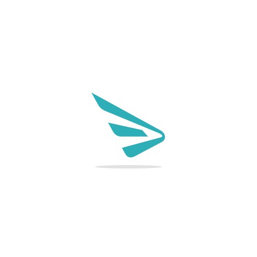 Wing abstract logo Royalty Free Vector Image - VectorStock
