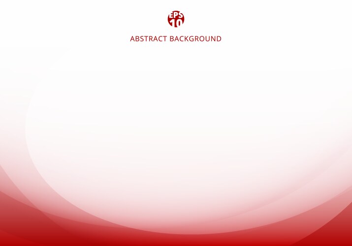 Background template with pink and red curves Vector Image