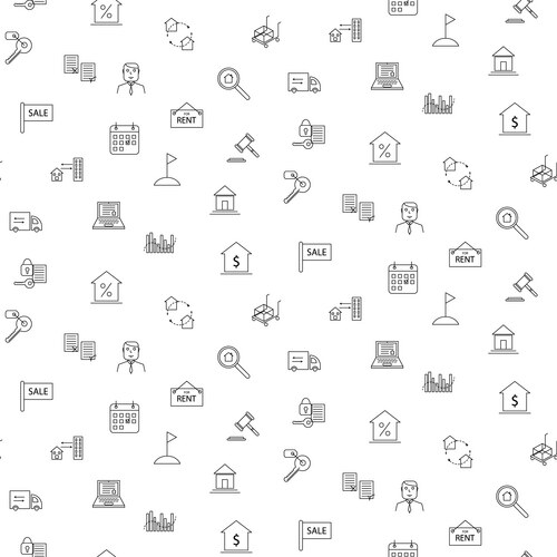 Building patterns Vector Images & Graphics for Commercial Use | VectorStock