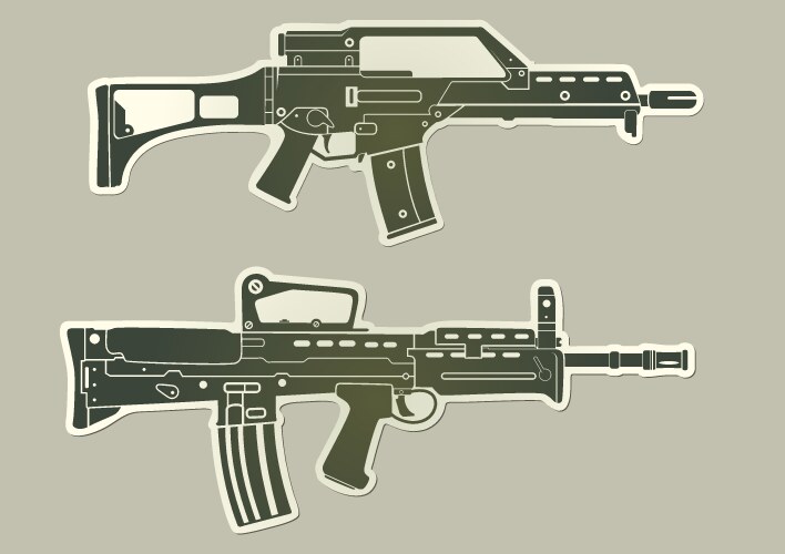 Assault Rifle Vector Images (over 5,800)