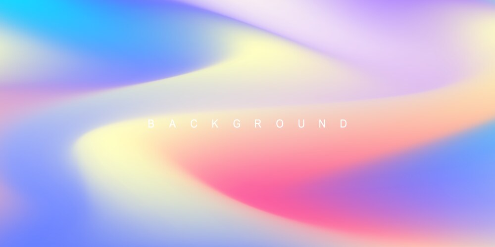 Abstract sky pastel rainbow gradient background Vector Image