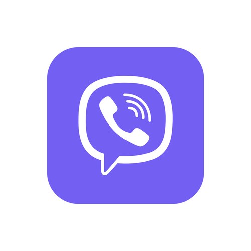Viber App Logo - Communication Icon – Royalty-Free Vector | VectorStock