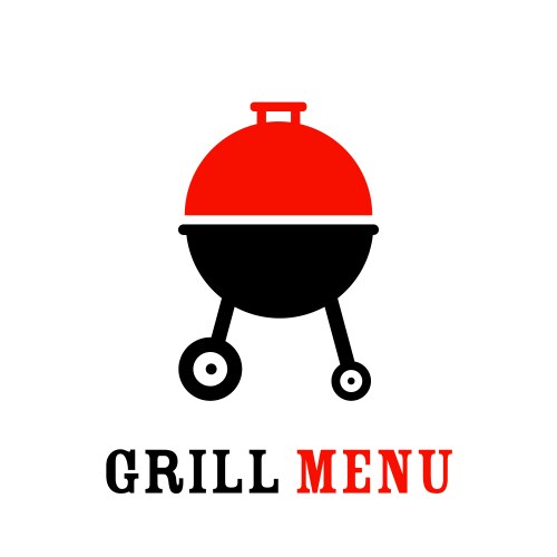 Barbecue Grill Icon Vector Image