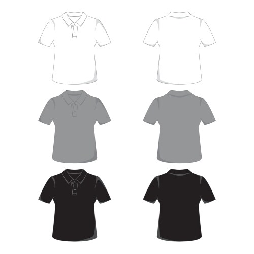 Polo Shirt Vector Images Over 13 000 Polo Shirt Vector 4607183
