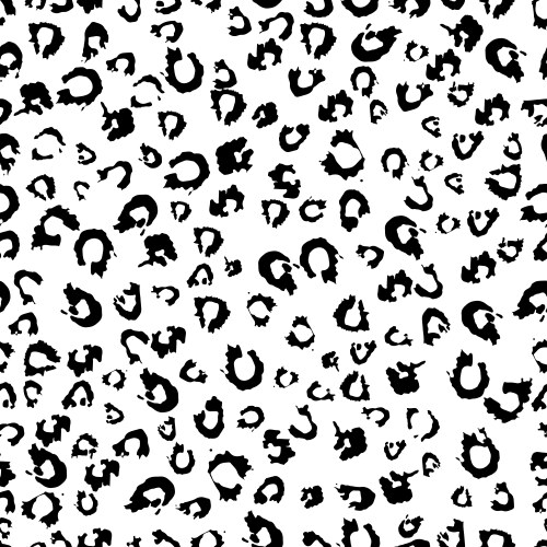 Leopard print seamless Royalty Free Vector Image