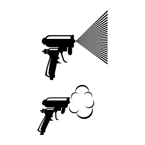 Spray gun Royalty Free Vector Image - VectorStock