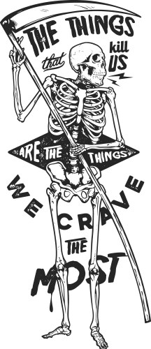 Scythe Cravings Vector Image