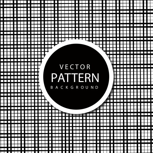 Check pattern background design vector image