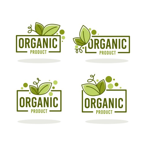 Big set zero waste elements Royalty Free Vector Image