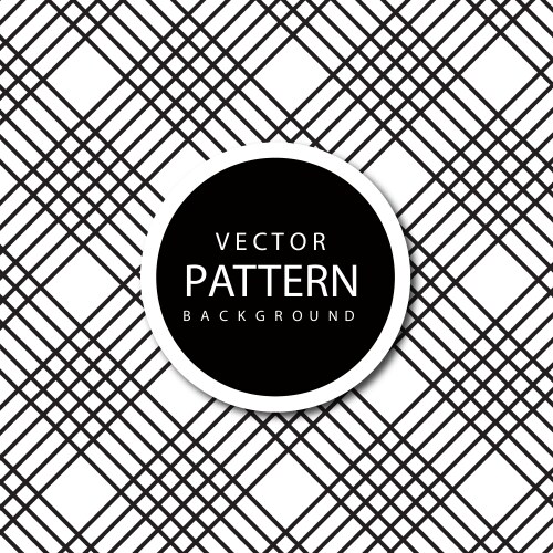 Check pattern background design vector image