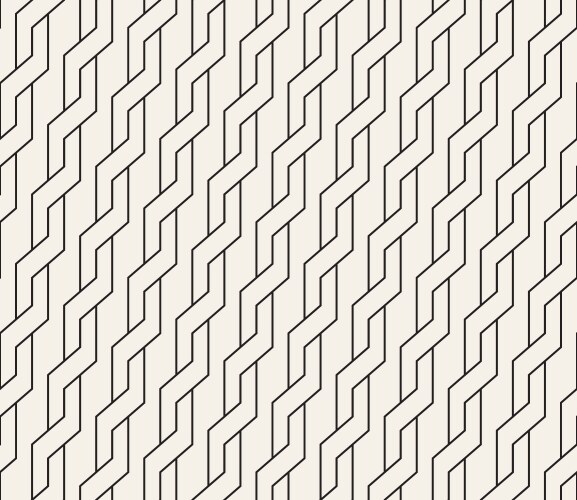 Seamless pattern repeating geometric elements vector image