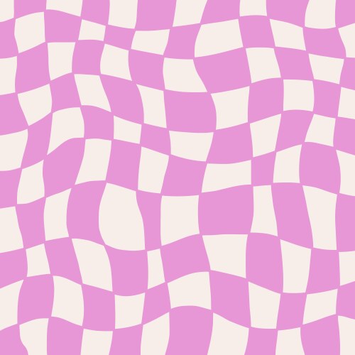 Groovy checkerboard patterns Royalty Free Vector Image