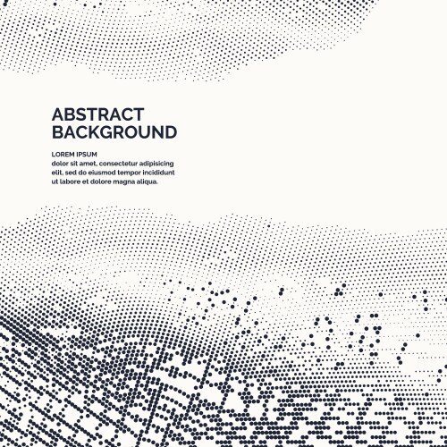 Dynamic Particle Abstract Background vector image