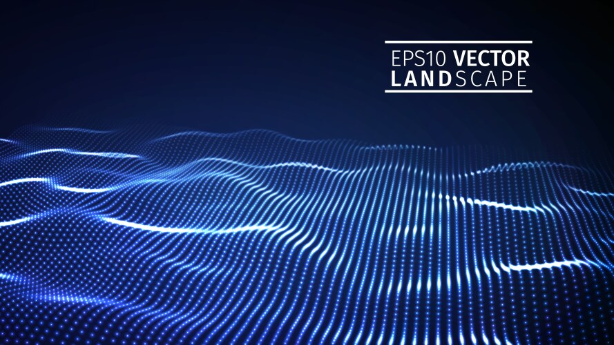 Abstract blue technology background Royalty Free Vector