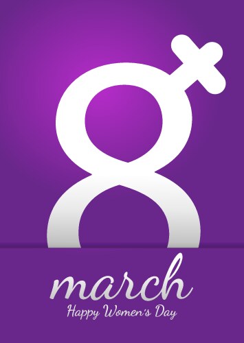 Happy womens day celebrations concept greeting Vector Image
