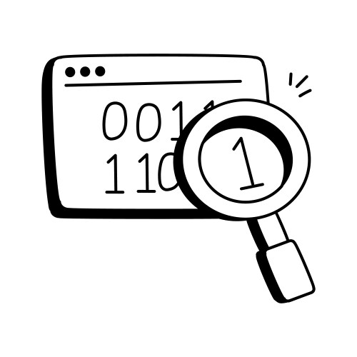 Scan coding vector image