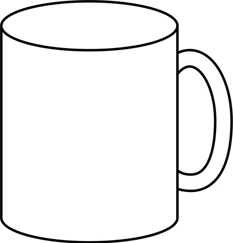Simple Mug Icon (19207206) – Royalty-Free Vector | VectorStock