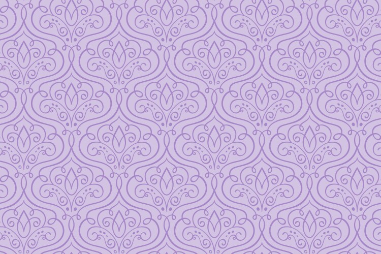 vintage ornamental seamless pattern vector image