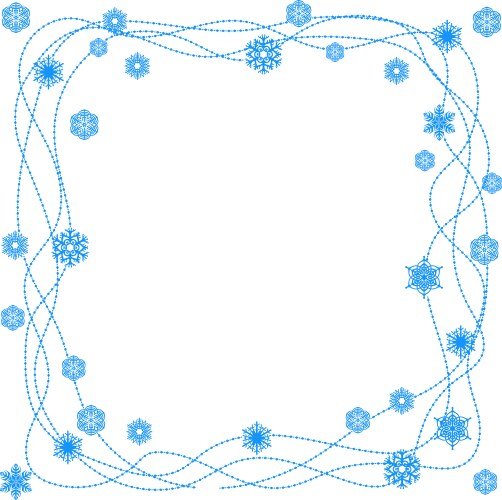Snow flake Royalty Free Vector Image - VectorStock