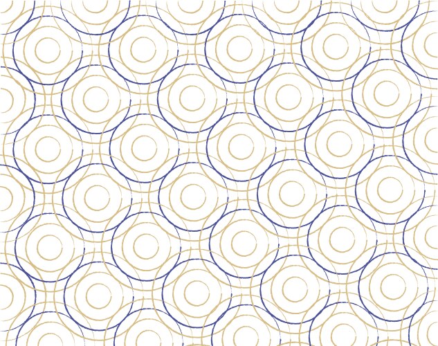 Circles seamless pattern repeating design element vector image