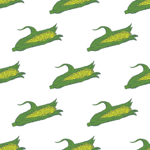 Corn Design/layout Cob Corn Outline Vector Images (over 1,600)
