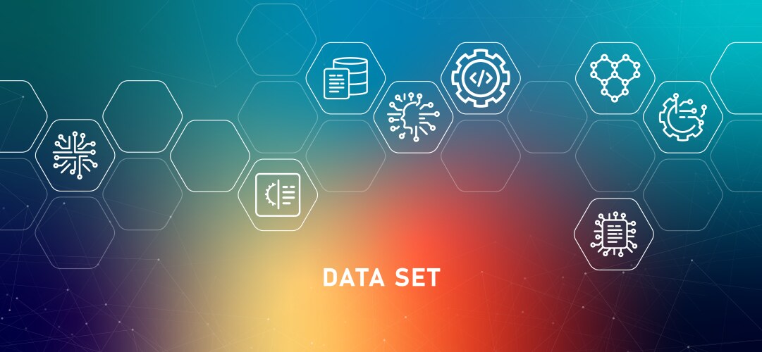 Ai artificial intelligence data programming vector image
