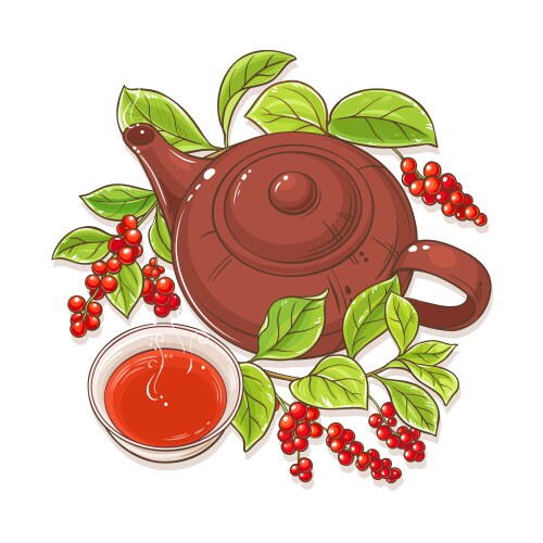 Chinese Tea Setting (10440013) – Royalty-Free Vector | VectorStock