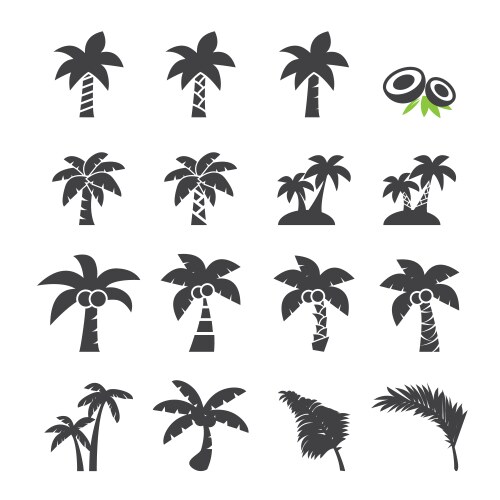 Coconut Tree Beach Vector Images (over 29,000)